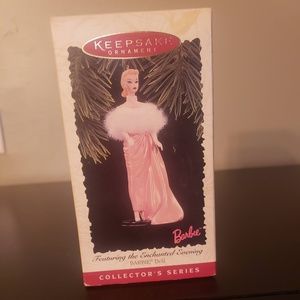 Barbie Doll Ornament 1996 Enchanted Evening Barbie Christmas Hallmark Ornament